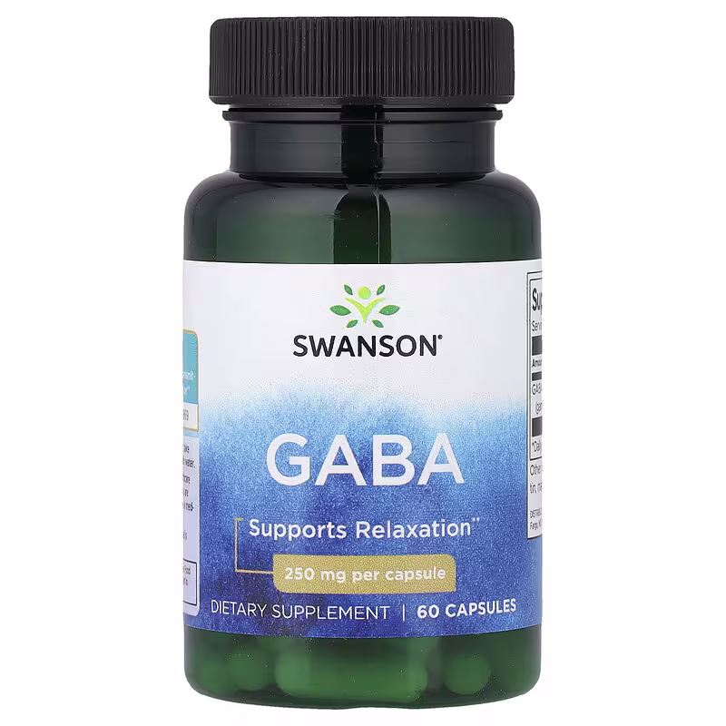 Gaba kapsler – Supplement Facts og ingredienser