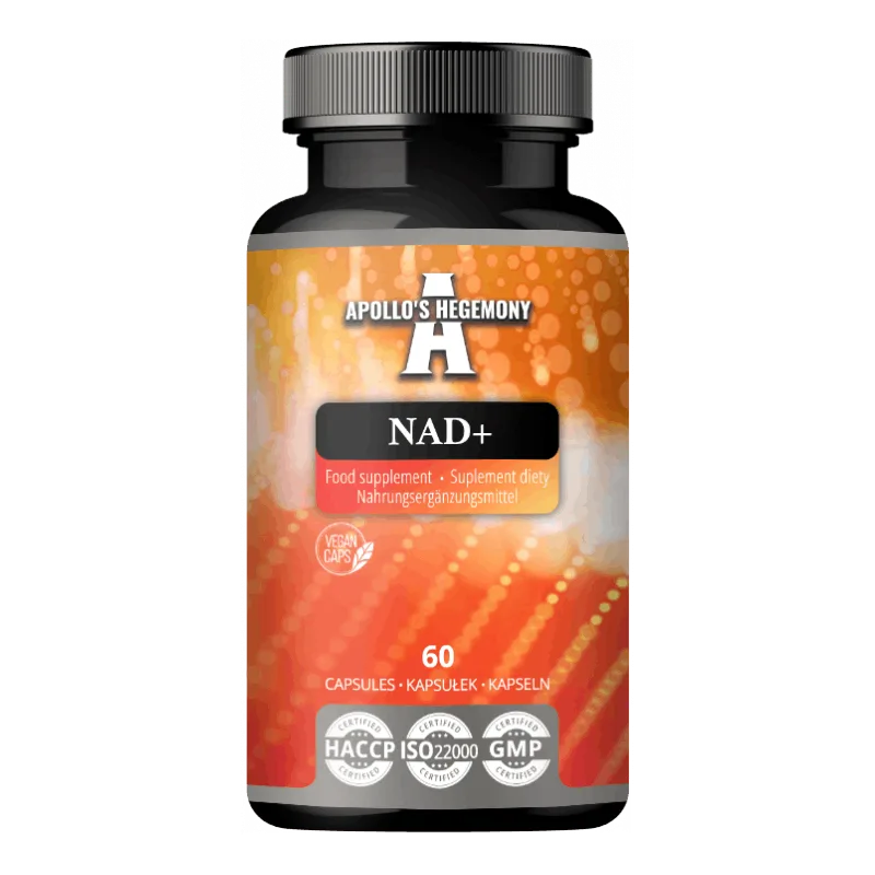 NAD+ 300 mg – tilskudd med nikotinamid adenin dinukleotid – Apollo’s Hegemony