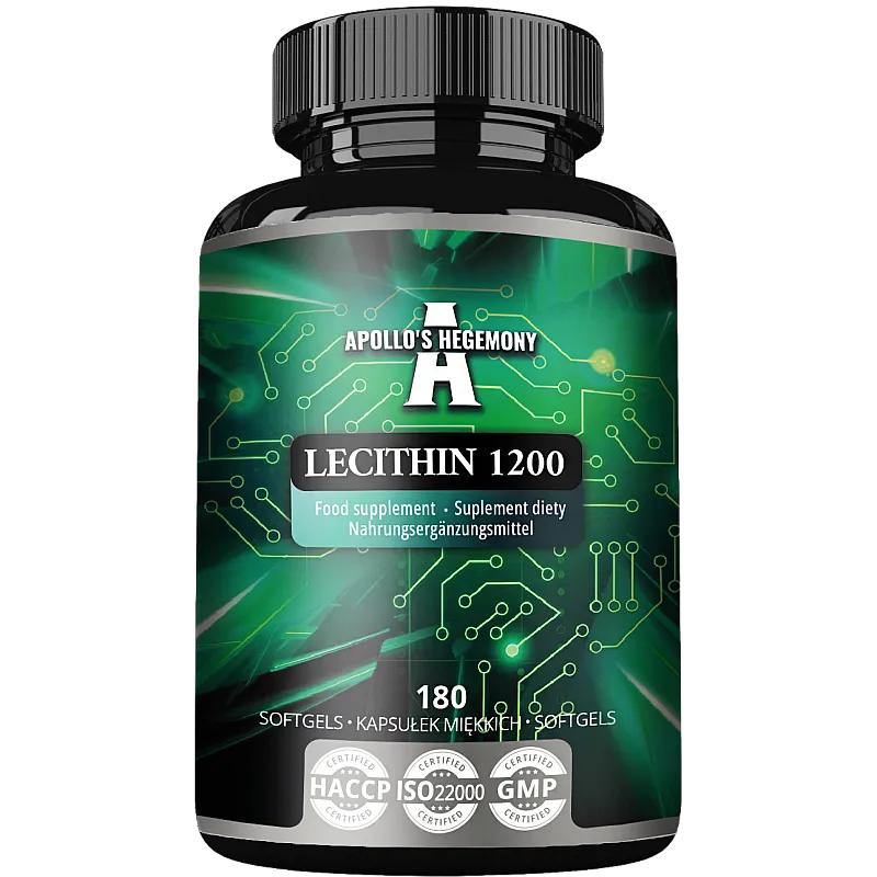 lecithin 1200 mg fosfolipid tilskudd softgels