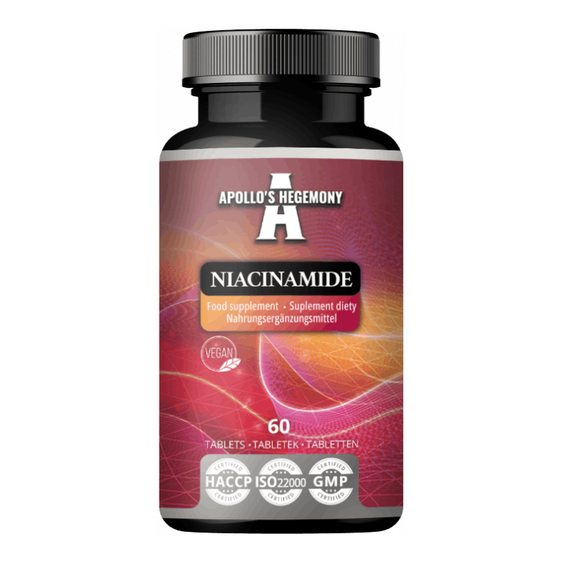 Vit B3 (Niacinamide) 600 mg 60 tabs Apollo’s Hegemony