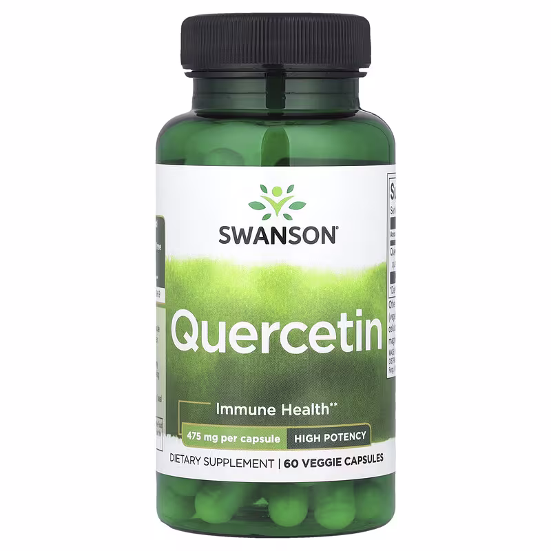 Swanson Quercetin 475mg 60 kaps