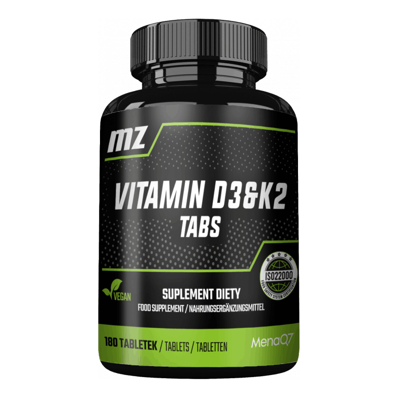 Vitamin D3 50 μg+K2(MK-7) 50 μg 180 tabs.