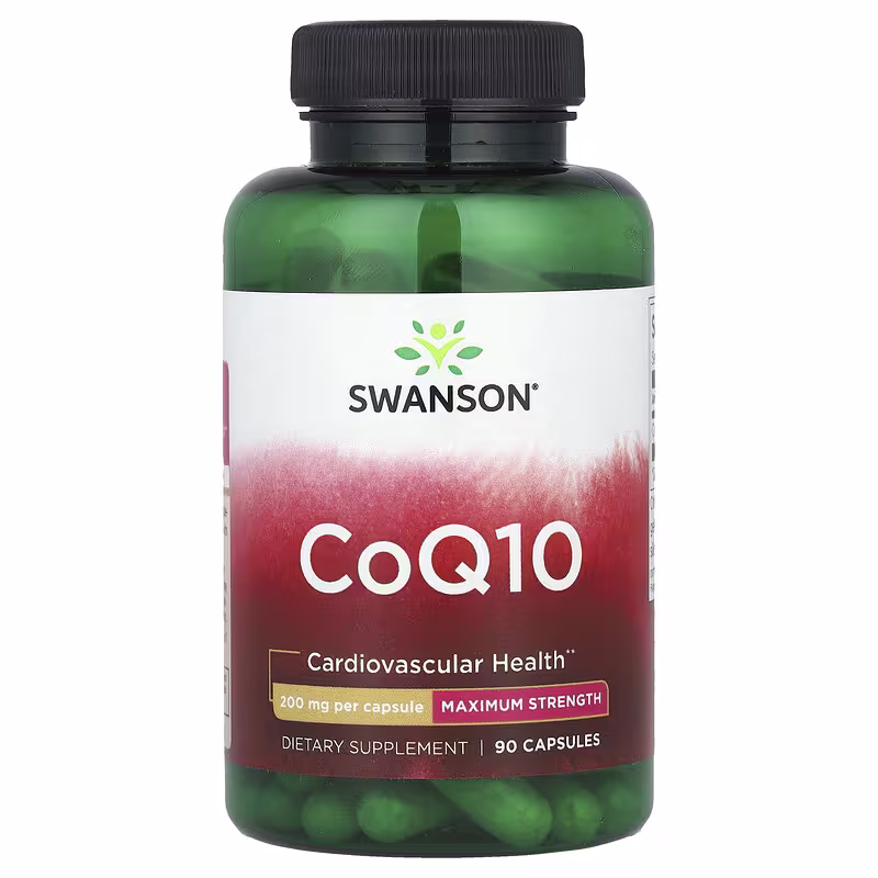 Coenzyme Q10 200 mg – 90 kapsler - Swanson