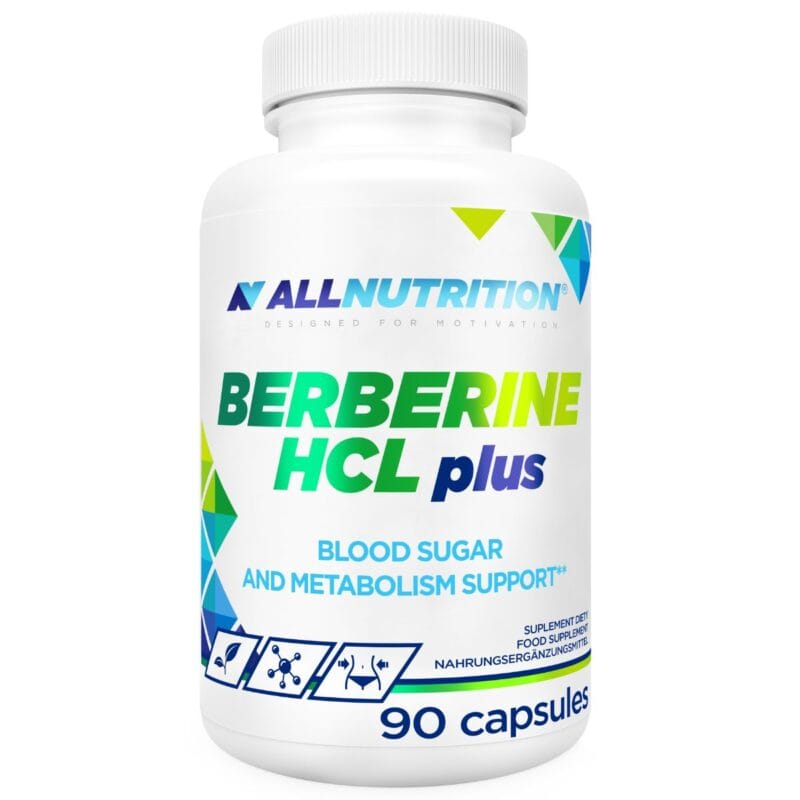Produktbilde av Berberine HCL Plus Allnutrition – 90 kapsler