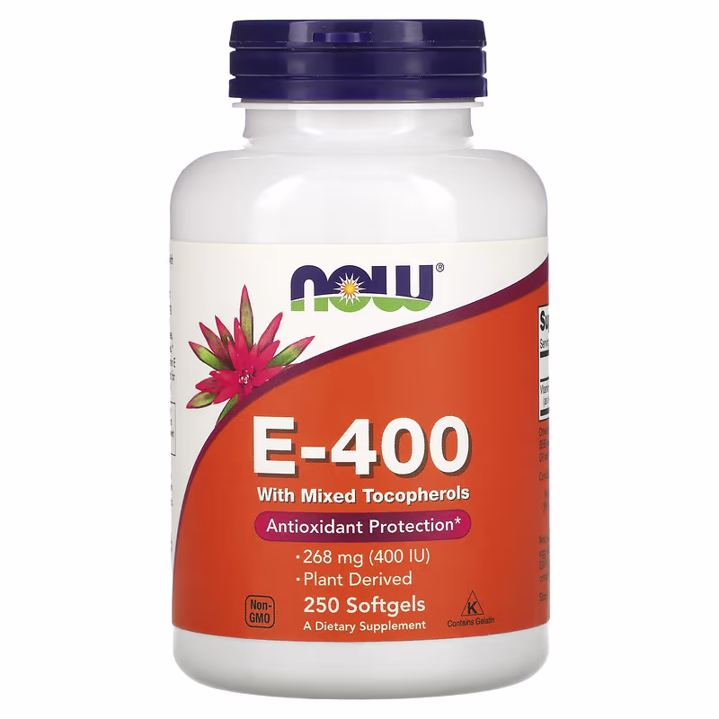 Vitamin E 400 IU kapsler med blandede tokoferoler – 250 kapsler