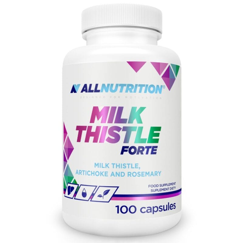 ALLNUTRITION Milk Thistle Forte – kosttilskudd med mariatistel, artisjokk og rosmarin