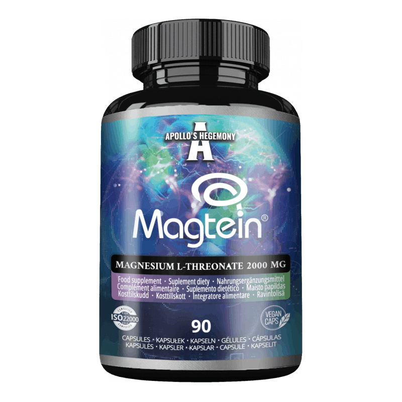 Bilde av Magtein Magnesium L-Threonate 2000 mg fra Apollo’s Hegemony – 90 kapsler