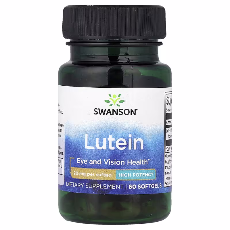 Lutein kapsler 20 mg – Swanson