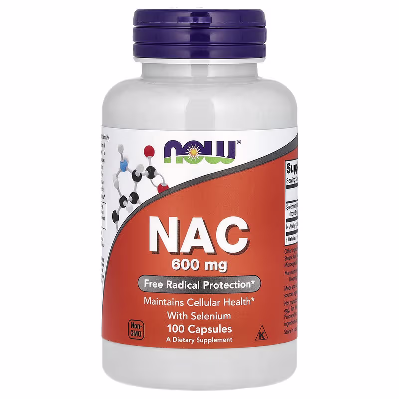 NAC kapsler 600 mg