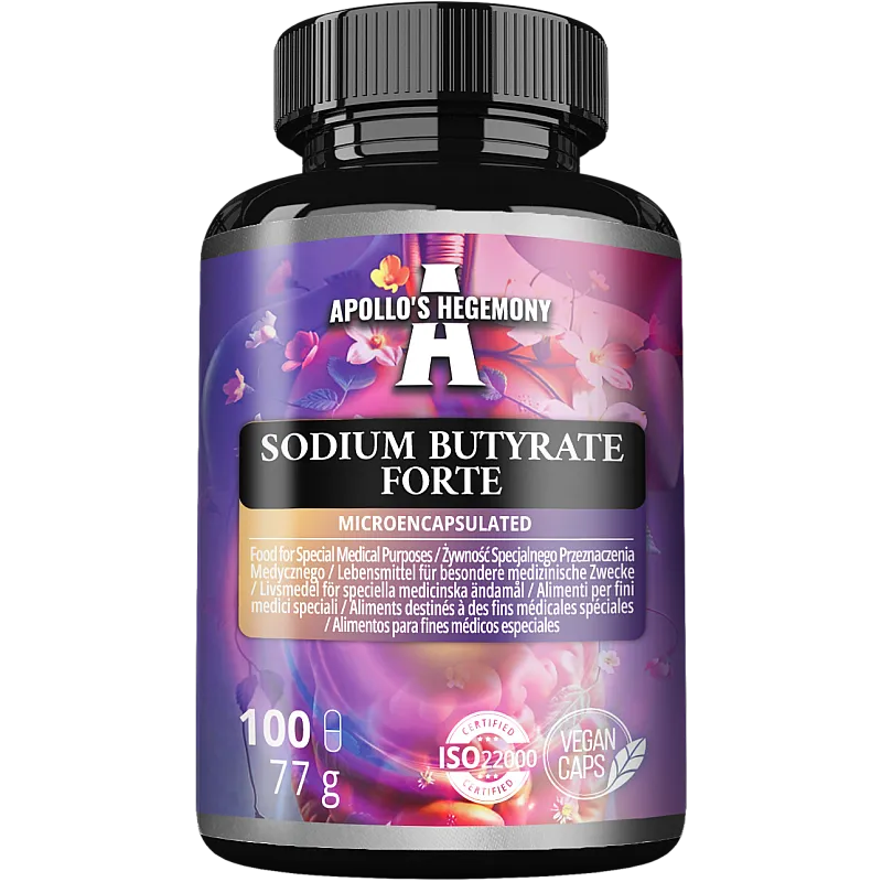 Natriumbutyrat Forte mikrokapslet smørsyre kapsler