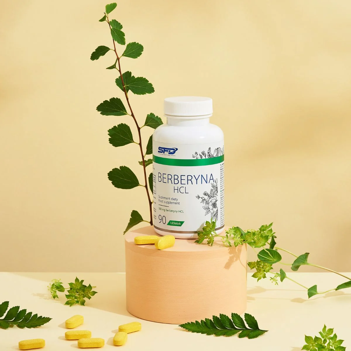 berberin hcl 500 mg tabletter med berberis aristata plante