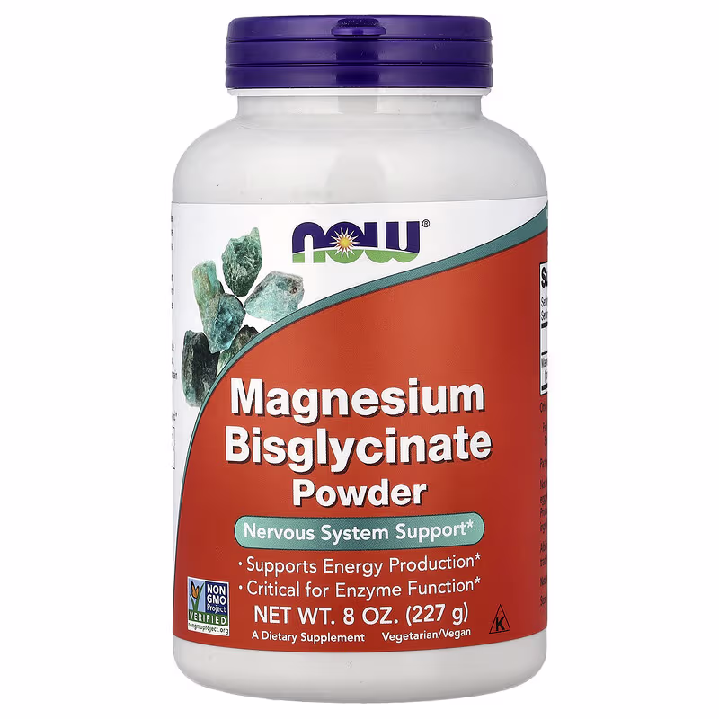 NOW Foods Magnesium Bisglycinate Powder Albion 227g – TRAACS chelat
