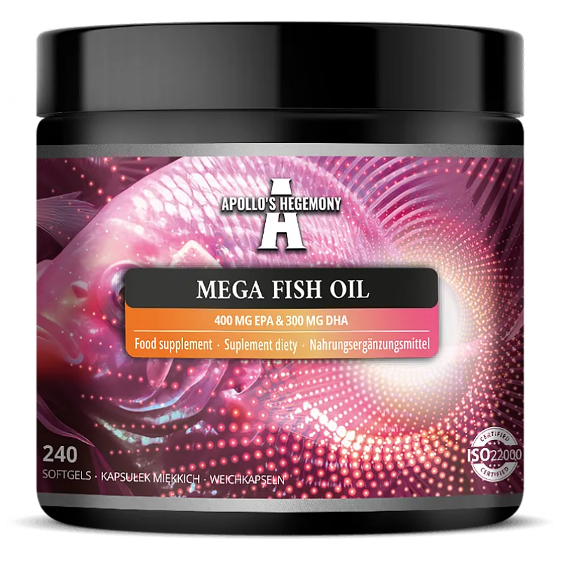 Høykonsentrert Omega-3 -700 mg EPA/DHA -240 stk