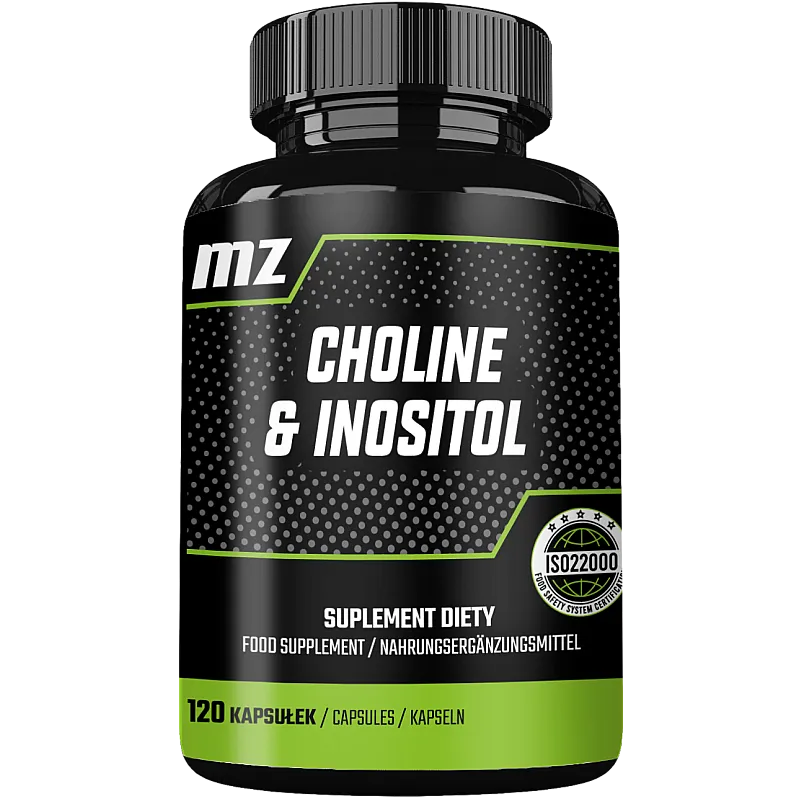 Kolin (700 mg) + Inositol (500 mg) – 120 kapsler
