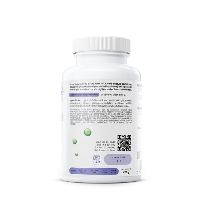 liposomal glutation 500 mg kapsler