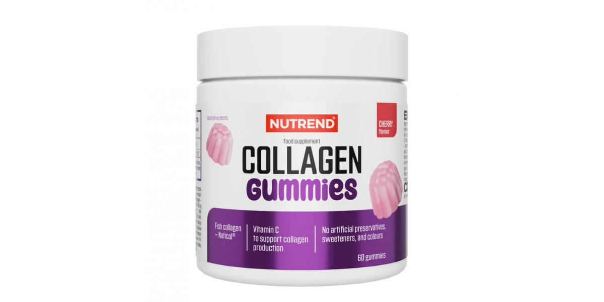 Collagen Gummies med kirsebær 700 mg – 60 stk – Naticol