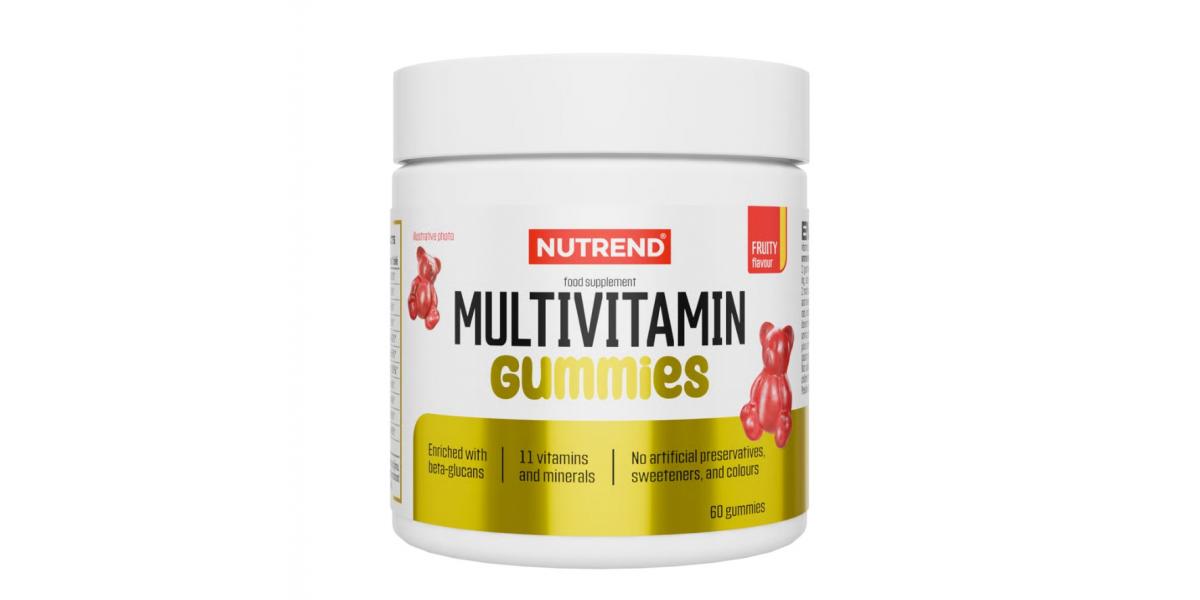 Multivitamin Gummies med fruktsmak – 60 stk