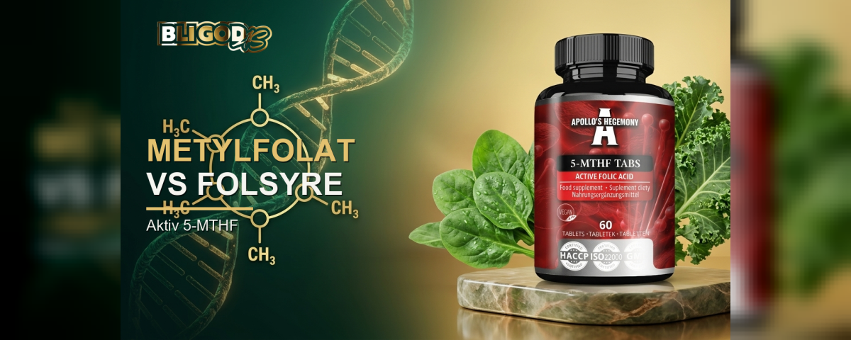 Metylfolat vs folsyre – aktiv 5-MTHF