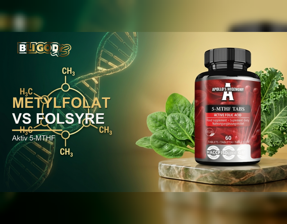 Metylfolat vs folsyre – aktiv 5-MTHF