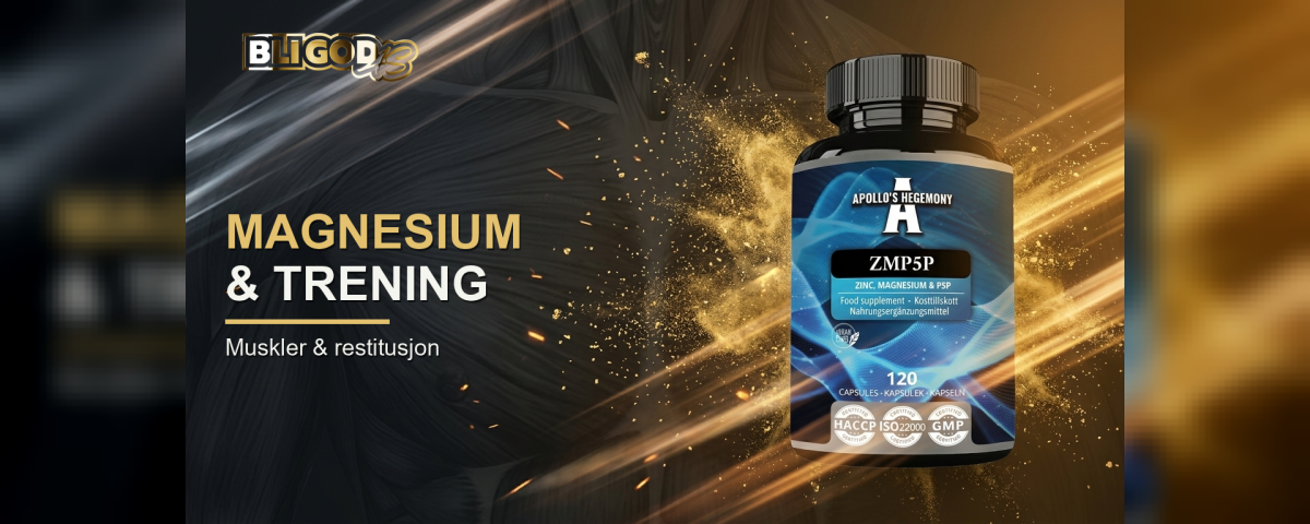 Magnesium og trening – ZMA; muskler, kramper og restitusjon