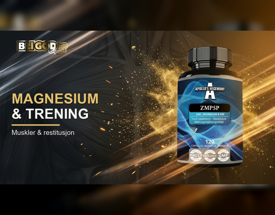 Magnesium og trening – ZMA; muskler, kramper og restitusjon