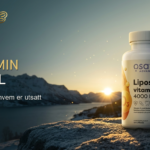 D-vitaminmangel banner — lav vintersol over norsk fjord