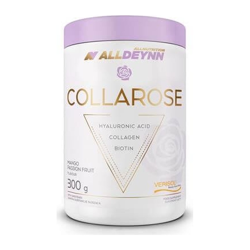ALLDEYNN COLLAROSE – kollagen med hyaluronsyre og biotin, Mango & pasjonsfrukt (300 g)
