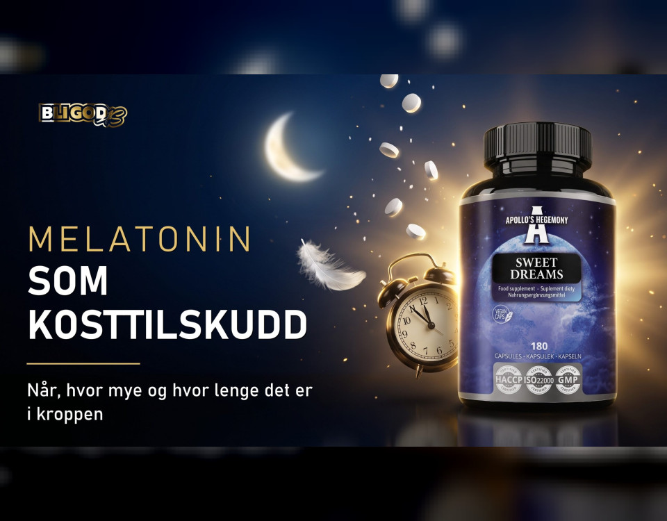 Melatonin som kosttilskudd: når, hvor mye og hvor lenge det er i kroppen